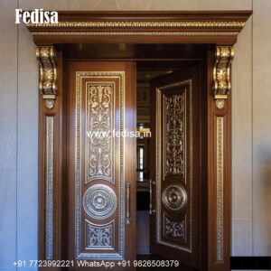 Folding Door Design, Main Double Door Jali Design | Decorative Wooden Door Latest