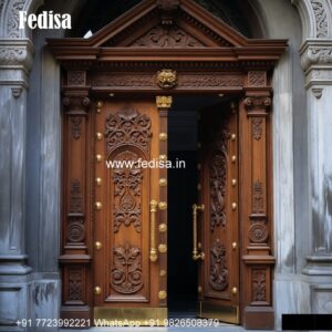 Mandir Door Design, Design Of Door In Wood | Decorative Wooden Door Latest