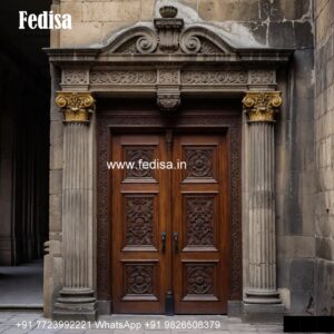 Home Front Door Design, Vinayagar Door Design | Decorative Wooden Door Latest