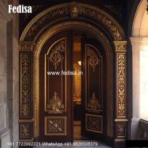 Front Double Door Design, Plywood Pooja Door Design | Decorative Wooden Door Latest