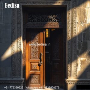 Temple Door Design, Single Door Gate | Decorative Wooden Door Latest