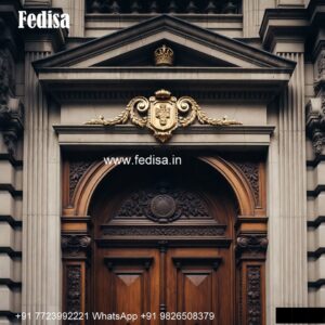Temple Door Design, Mahogany Door Design | Designer Wooden Door