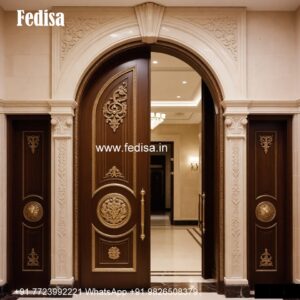 Front Double Door Design, Showcase Door Design | Designer Wooden Door