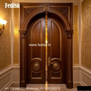 Temple Door Design, Door Design 2026 | Designer Wooden Door