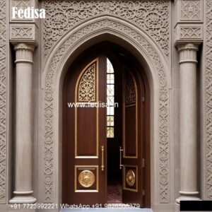 Darwaje Ke Design, Main Door With Glass Design | Designer Wooden Door