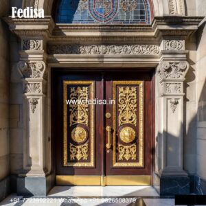 Front Double Door Design, Sunmica Door Design Latest | Designer Wooden Door