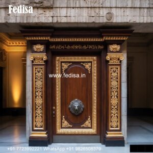Darwaje Ke Design, Steel Gate Single Palla | Designer Wooden Door