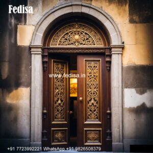 Folding Door Design, Single Palla Door Design | Designer Wooden Door