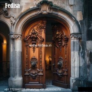 New Jali Door Design 2127, Plain Main Door Design | Designer Wooden Door