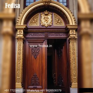 New Jali Door Design 2129, Glass Door Design For Bedroom | Designer Wooden Door