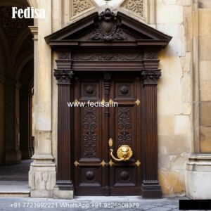 Folding Door Design, Main Door Side Wall Design | Designer Wooden Door