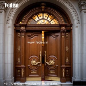 Front Double Door Design, Steel Gate Design Double Door Price | Designer Wooden Door