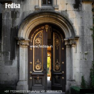 Main Door Design 2132, Bar Door Design | Designer Wooden Door