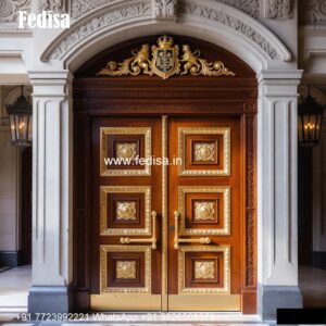 Front Double Door Design, Main Safety Door Design | Designer Wooden Door
