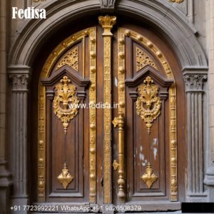 Mandir Door Design, Safety Grill Design For Main Door | Designer Wooden Door