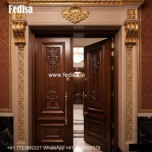 Folding Door Design, Corridor Door Design | Designer Wooden Door