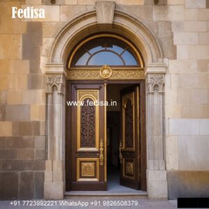 Temple Door Design, Modern Panel Door Design | Designer Wooden Door