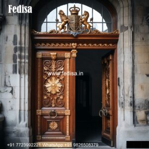 Temple Door Design, Arch Door Frame Design | Designer Wooden Door