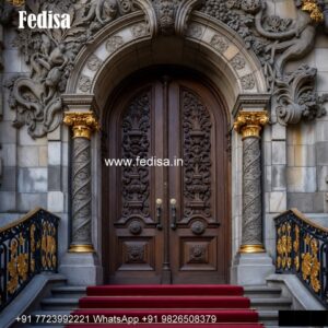 Mandir Door Design, Temple Main Door Design | Designer Wooden Door