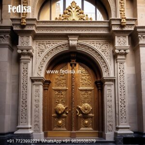 Temple Door Design, Mane Door Design Wood | Designer Wooden Door