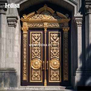 Main Door Design 2137, Teak Front Door Design | Designer Wooden Door
