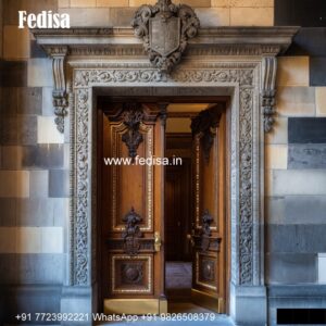 Front Double Door Design, Lohe Ka Door Design | Designer Wooden Door
