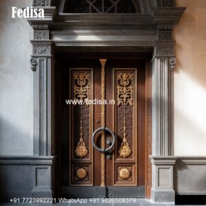 Main Door Design 2139, Double Door Darwaza | Designer Wooden Door