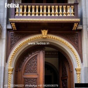 Folding Door Design, Sliding Door With Grills Inside | Designer Wooden Door