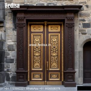 Folding Door Design, Double Door Home Design | Designer Wooden Door