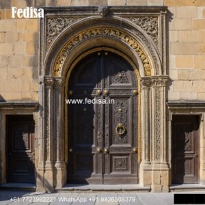 Mandir Door Design, Steel Net Door Design | Designer Wooden Door