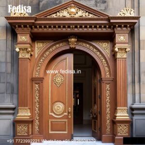 Main Door Design 2145, Sliding Door Kitchen Design | Designer Wooden Door