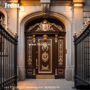 Front Double Door Design, Grill Door Design For Main Door | Designer Wooden Door