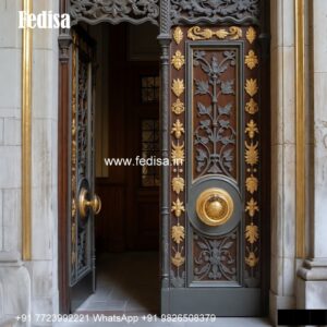 New Jali Door Design 2149, Double Side Door Design | Designer Wooden Door