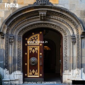 Temple Door Design, Main Entrance Door Design For Home | Designer Wooden Door