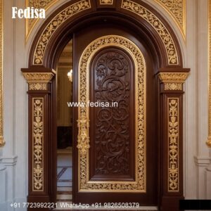 Front Double Door Design, Iron Jali Gate Design | Designer Wooden Door