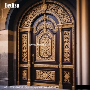 Main Door Design 2155, Wooden Door Ganesh Design | Designer Wooden Door