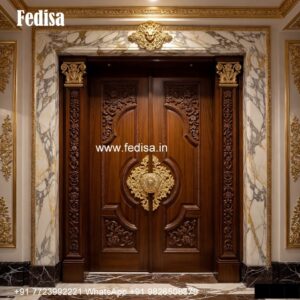 New Jali Door Design 2157, External Door Designs | Designer Wooden Door
