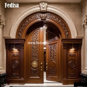 Main Door Design 2158, Main Door Safety Door Design | Designer Wooden Door