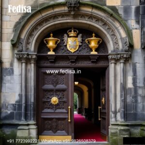 Temple Door Design, Modern House Main Door Design | Designer Wooden Door