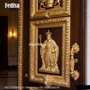 Mandir Door Design, Elegant Safety Door Designs | Designer Wooden Door