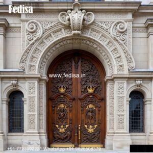 New Jali Door Design 2163, Brass Design For Doors | Designer Wooden Door