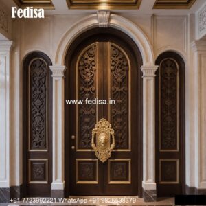 Temple Door Design, Metal Sliding Door Design | Designer Wooden Door
