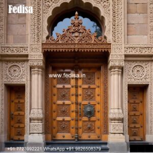 Folding Door Design, Plywood Darwaja Design | Designer Wooden Door