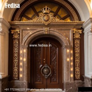 Temple Door Design, Beautiful Entrance Doors | Designer Wooden Door