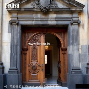 Front Double Door Design, 5 Feet Door Design | Designer Wooden Door