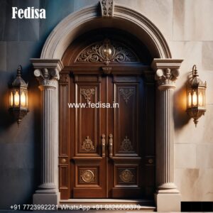 Temple Door Design, Balcony Door Design Wood | Designer Wooden Door