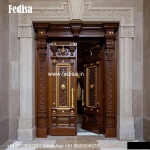 Home Front Door Design, Front Door Grill Design For House | Designer Wooden Door