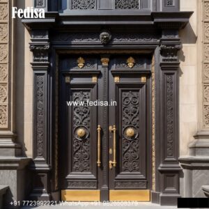 Main Door Design 2176, Modern Round Door Design | Designer Wooden Door