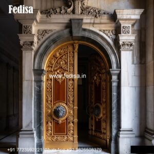 New Jali Door Design 2180, Door Design Round | Designer Wooden Door