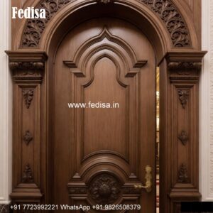 Folding Door Design, Wooden Door With Grill | Designer Wooden Door
